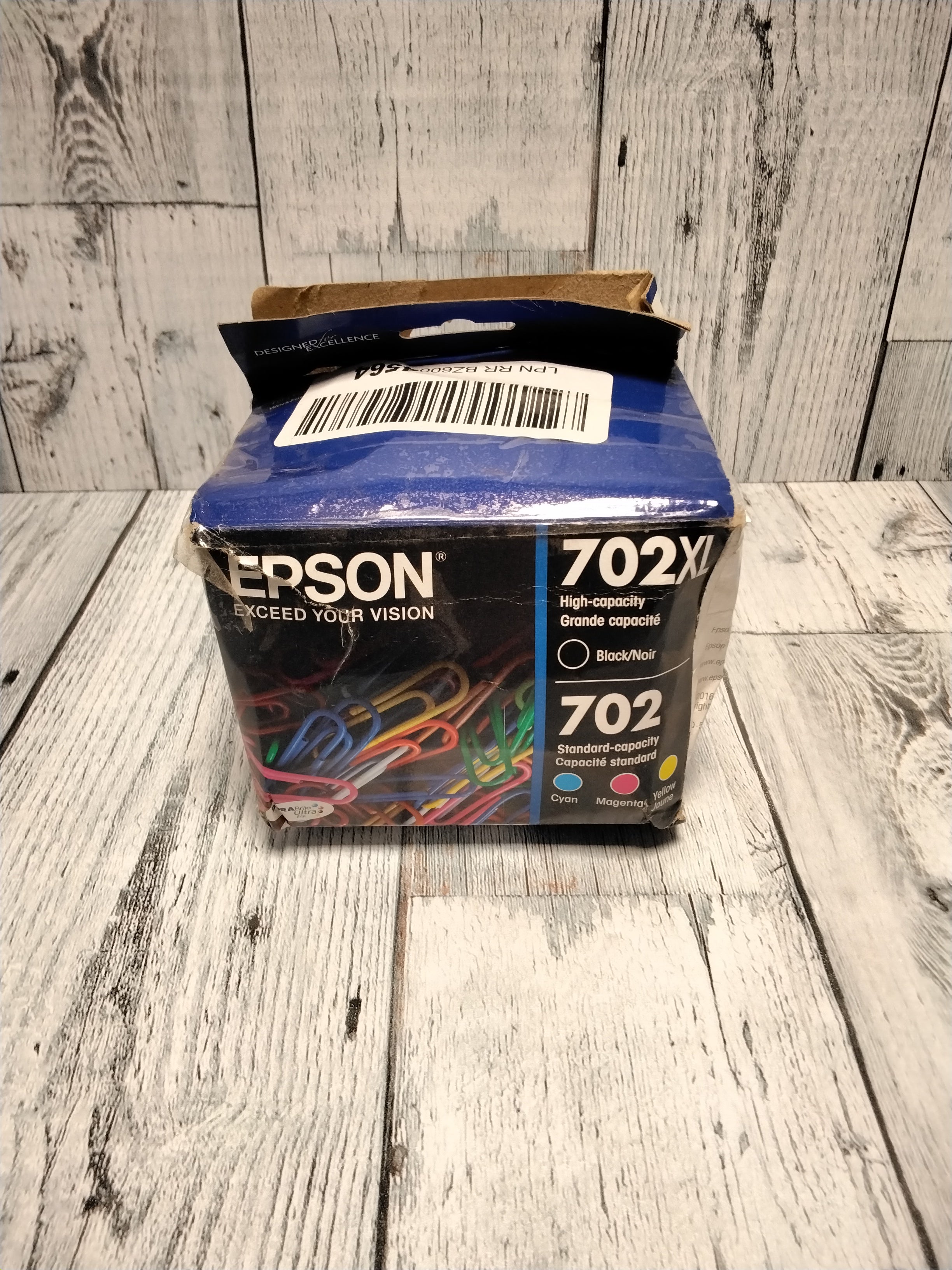 EPSON T702 DURABrite Ultra Ink Cartridge Combo Pack *READ DESCRIPTION* (7855737110766)